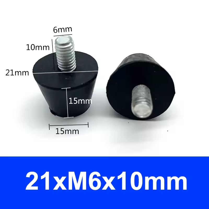 Rubber Adjustable Feet Pad With Screw M6 M8 M10 Table Chair Balck Leveling Foot Pad Furniture Leg Anti-shock Protections - Image 20