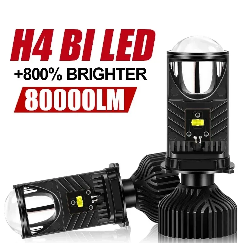 

XTG Y6D Lens H4 LED Headlight Universal 12V Car Light Far Integrated Headlight of Y7 Type Universal Bulb Car Motorcycle