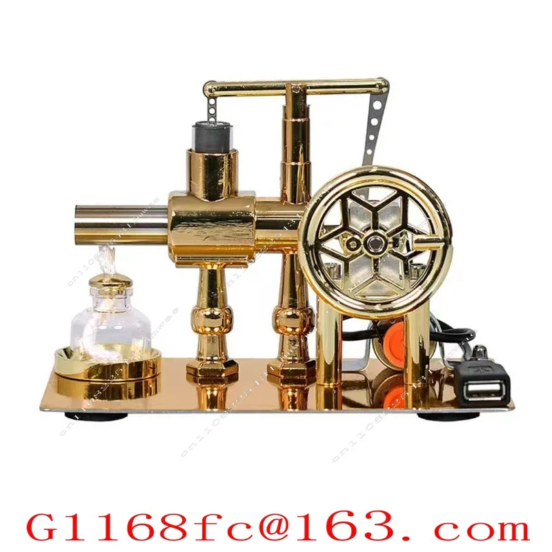 Engine Generator Steam Engine Physics Experiment Popular Science