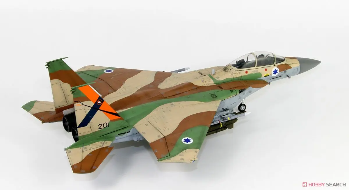 素晴らしい壁ホビーiaf ra'amモデルキット、l7202、1:72スケール、idf F-15I