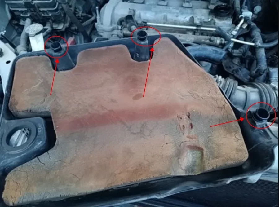 For Jeep Compass Patriot Chrysler Sebring Dodge Caliber 10/5/2/1PCS Engine Hood Rubber Buffer Rubber Pier Damping Damper
