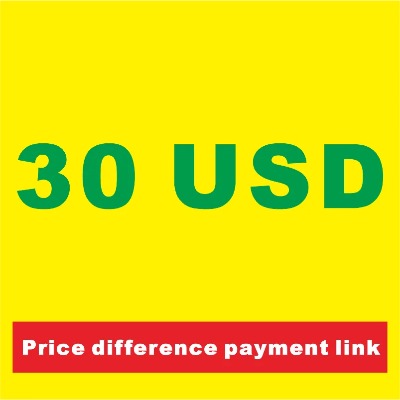 30 USD Price difference payment link