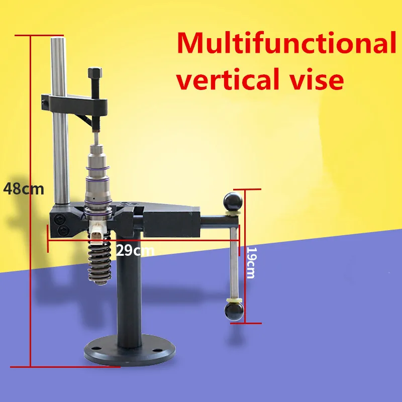 

Multifunctional Vertical Vise Diesel Common Rail Injector Pump Nozzle Disassembly Fixture Test Fixing Tool