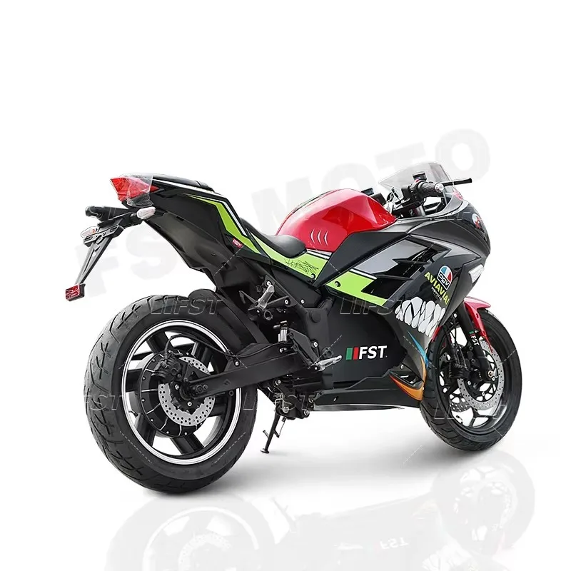 

2025 New Style Electric Motorcycle With LED Light 4000W Scooter 72V 60ah Lithium Battery 105kmh High Speed Electric Motorcycle F