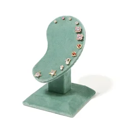 Earring Display Stand Fashion Ear-shaped Ear Clip Stud Jewelry Display Holder Earrings Pendants Jewelry Rack Ear Organizer