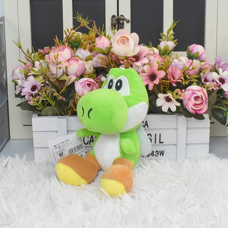 Juguetes de peluche de Super Mario Bros para niños, muñeco de peluche de Yoshi Dragon, animales de peluche suaves, regalos de cumpleaños para niños, 10-33cm