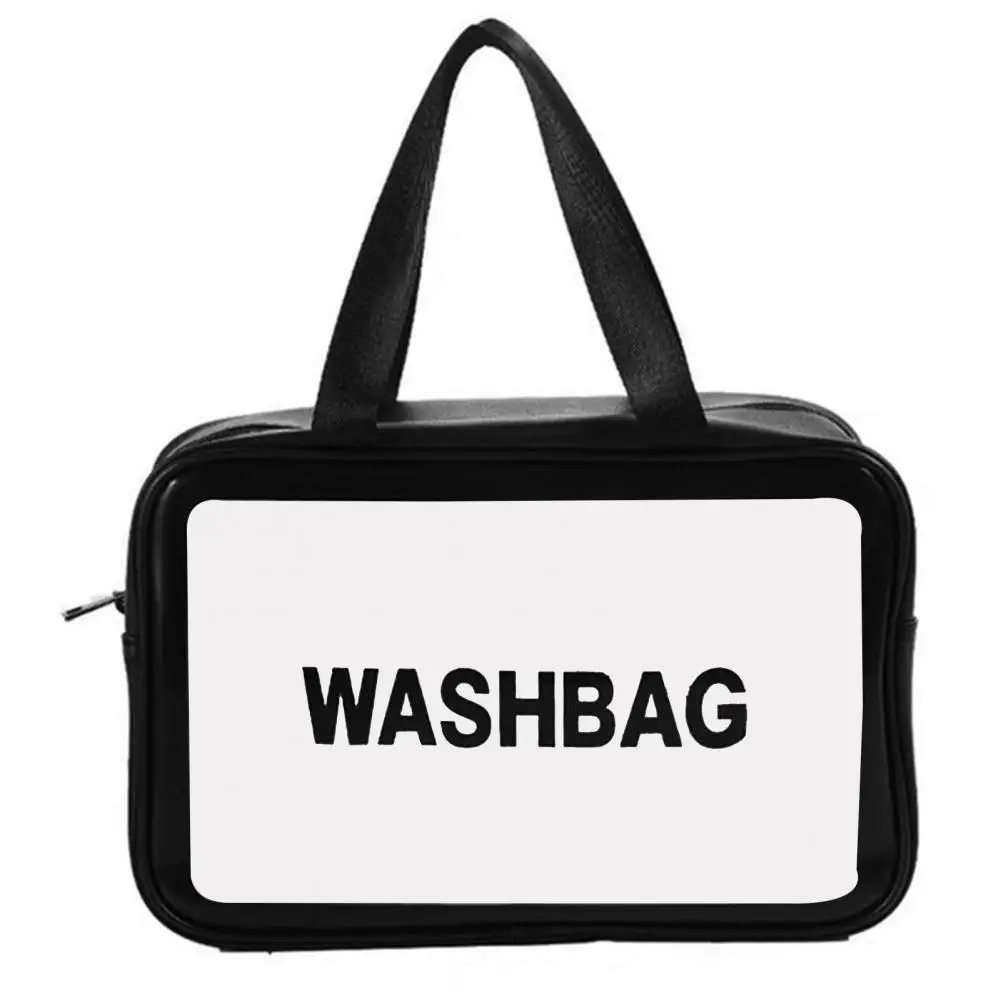 Bolsa de cosméticos impermeable, bolsa de almacenamiento conveniente, bolsa de maquillaje translúcida para piscina