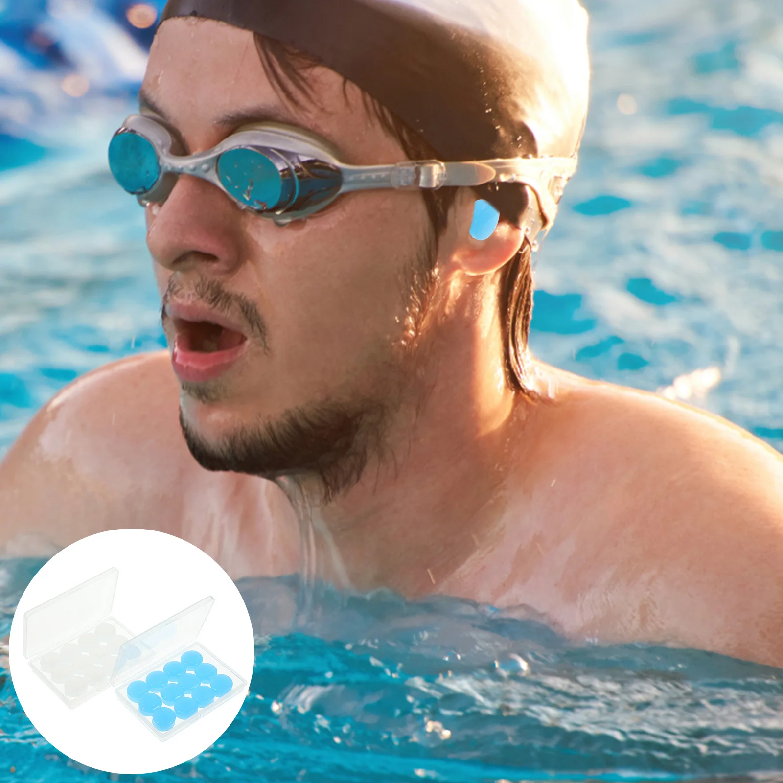

Sleeping Ear Plugs Noise Cancelling Silicone Earplugs For Adults Reusable Comfortable Mini Lightweight Universal Ear