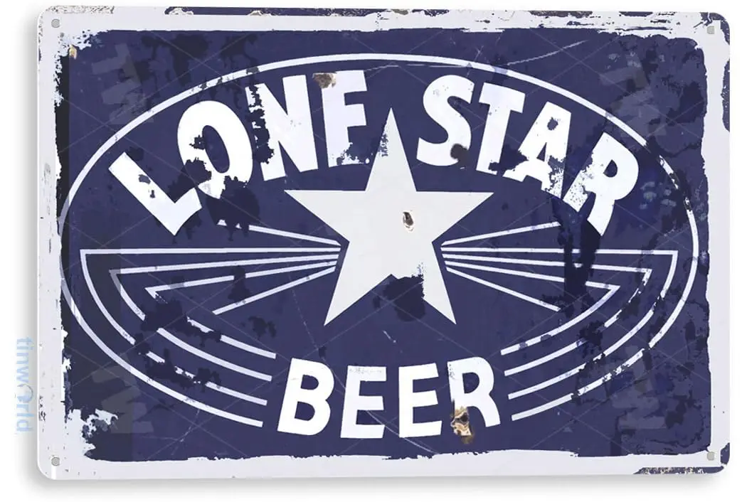 Tinworld Tin Sign Lone Star Beer Metal Sign Decor Old Bar Pub Beer Store Cave A107 sign sign sign