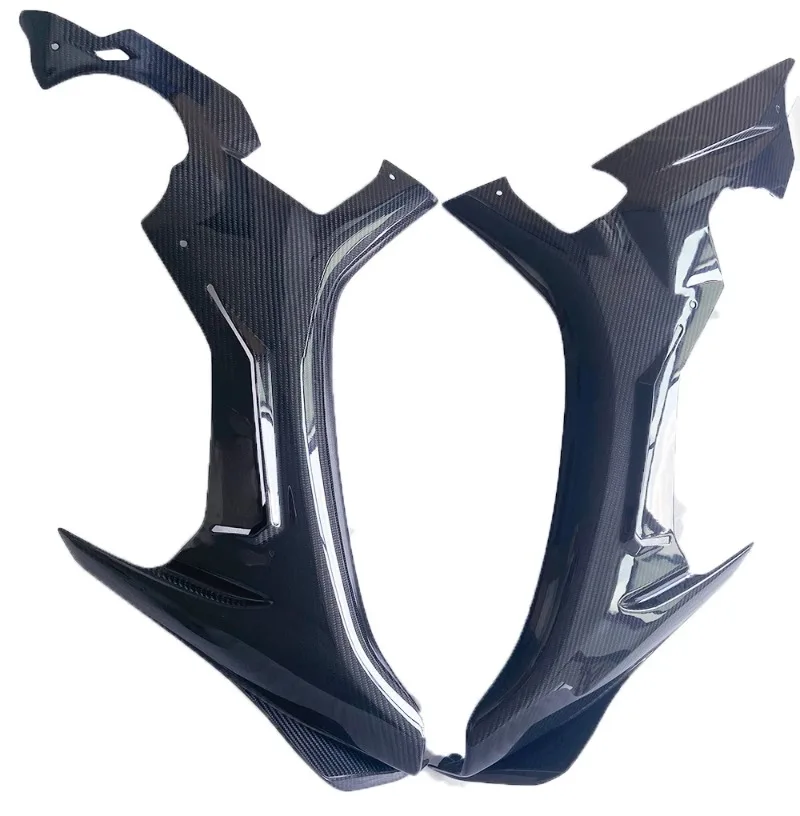 710Hot3K/12k  3*3 Carbon Fiber   for  Motorcycle  Protectors Side Panels Covers Side Fairings 2015-2019 2020+