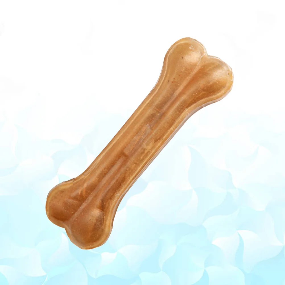 

8inch Tough Pet Teether Bone Shape Dog Bite Training Item for Teeth Tartar Control Fun Entertainment Pet Bone Toy