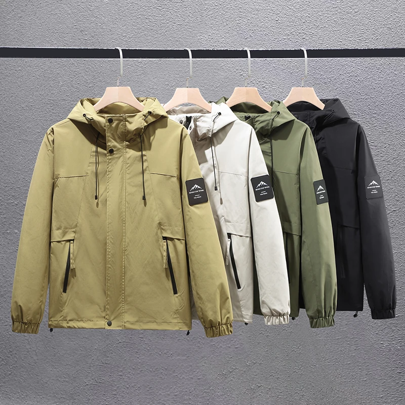 

Spring and Autumn Outdoor Mountaineering Hiking Leisure Jacket Lightweight Windproof Breathable Fashionable Versatile Daily Coat