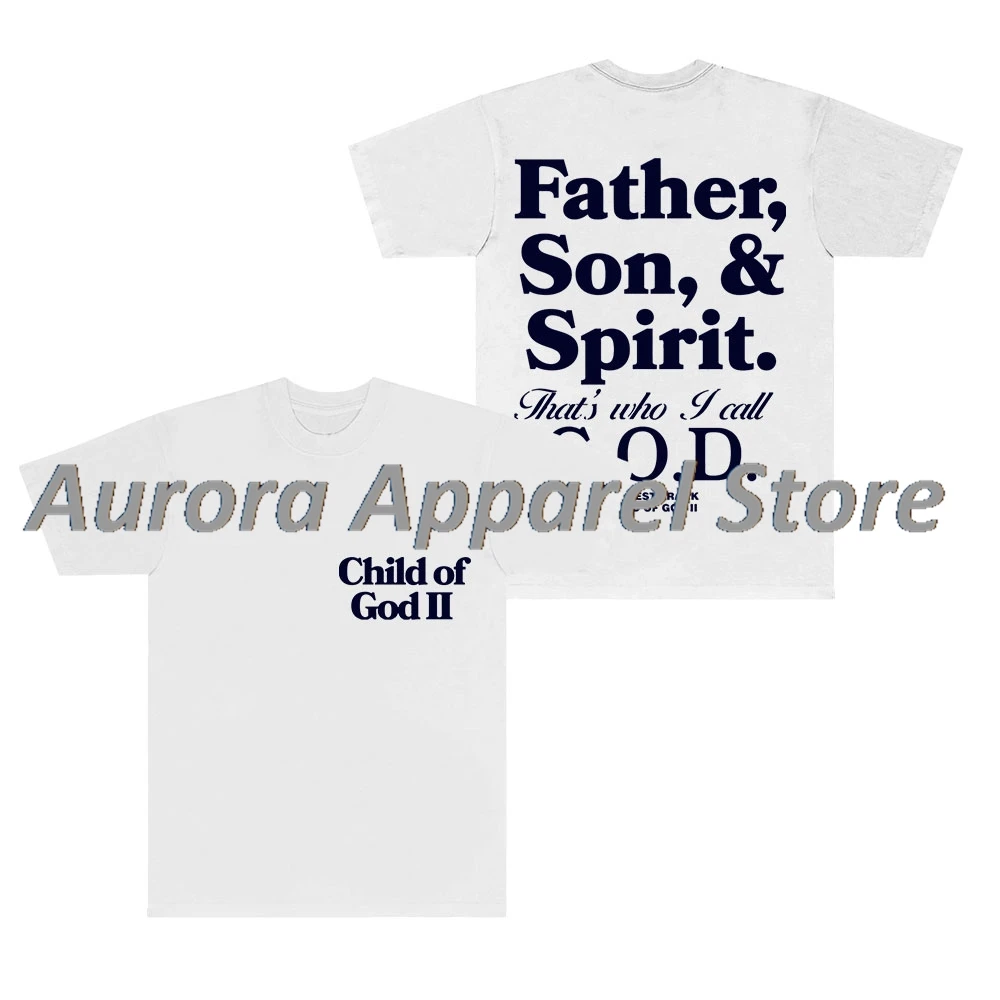 فورست فرانك الأب الابن والروح ميرش تي شيرت الشارع الشهير تأثيري النساء الرجال موضة Crewneck قصيرة الأكمام المحملة #3