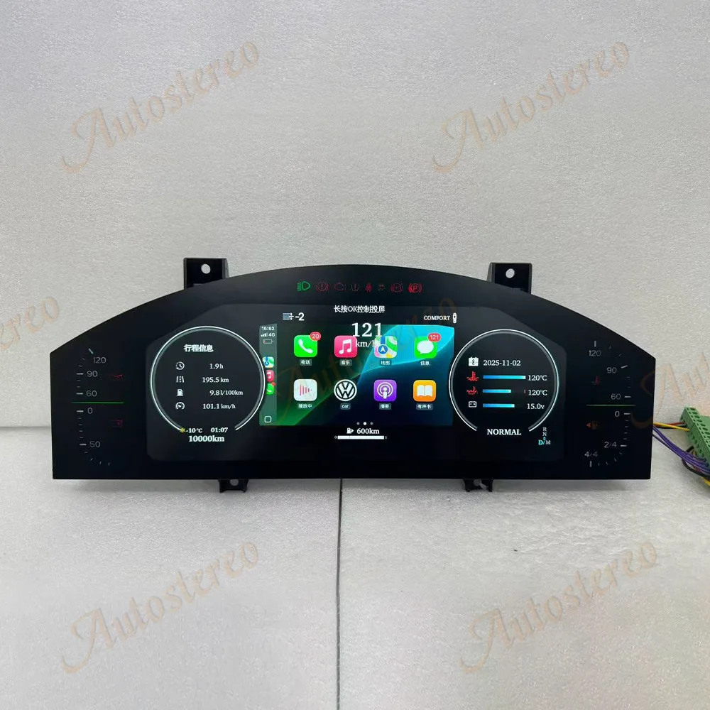 Virtual Cockpit Car Digital Cluster For Porsche Cayenne 957 2003-2009 Car Multimedia Player Auto Dashboard Speed Meter Screen
