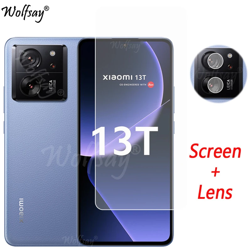 Camera Lens For Xiaomi 13T Screen Protector Tempered Glass For Xiaomi 13T 13 10T 11T 12T Pro 12 Lite Glass For Xiaomi 13T Glass