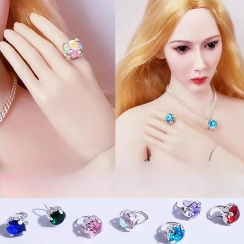 Body Jewelry Real Diamonds - 1/6 Bilancia Anello di Diamanti Modello