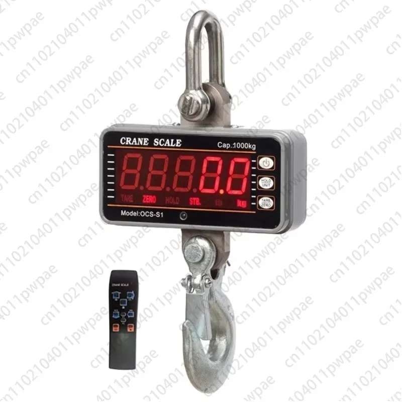 Industrial Electronic Crane Scale 3000kg Waterproof 300kg Electronic Crane Scale Weighing