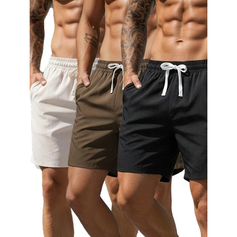 

D 86114 Summer Fashion Square Mesh Shorts Men's Short Pants Breathable Lightweight Comfortable Other Material 100% Spring 2026