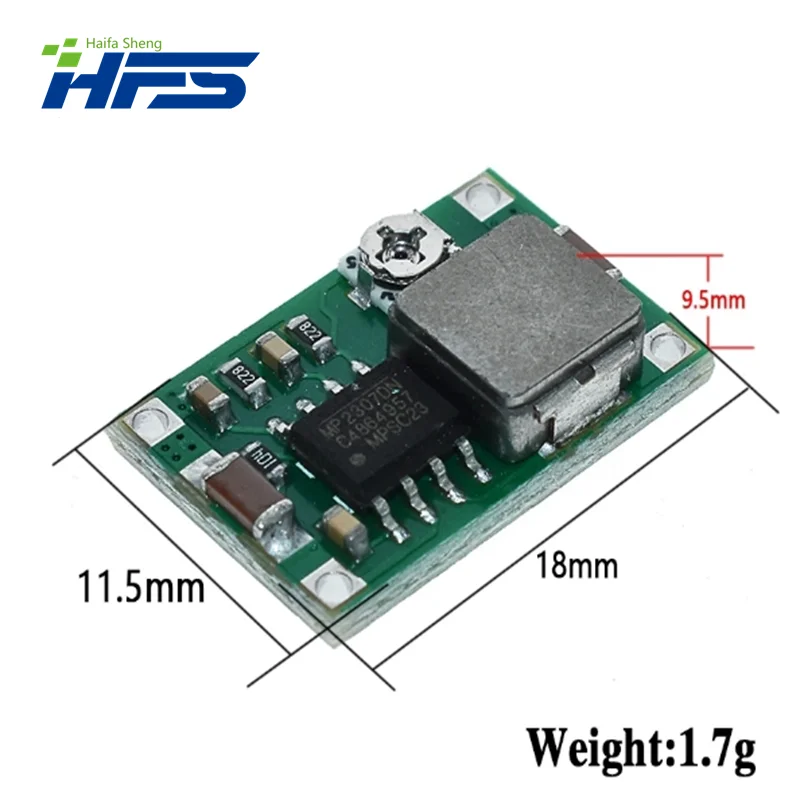 RC Flugzeug modul Mini 4,75 DC Buck Konverter Step Down Modul DC DC Low Power Modul V-23V auf 1V-17V besser als lm2596 2a