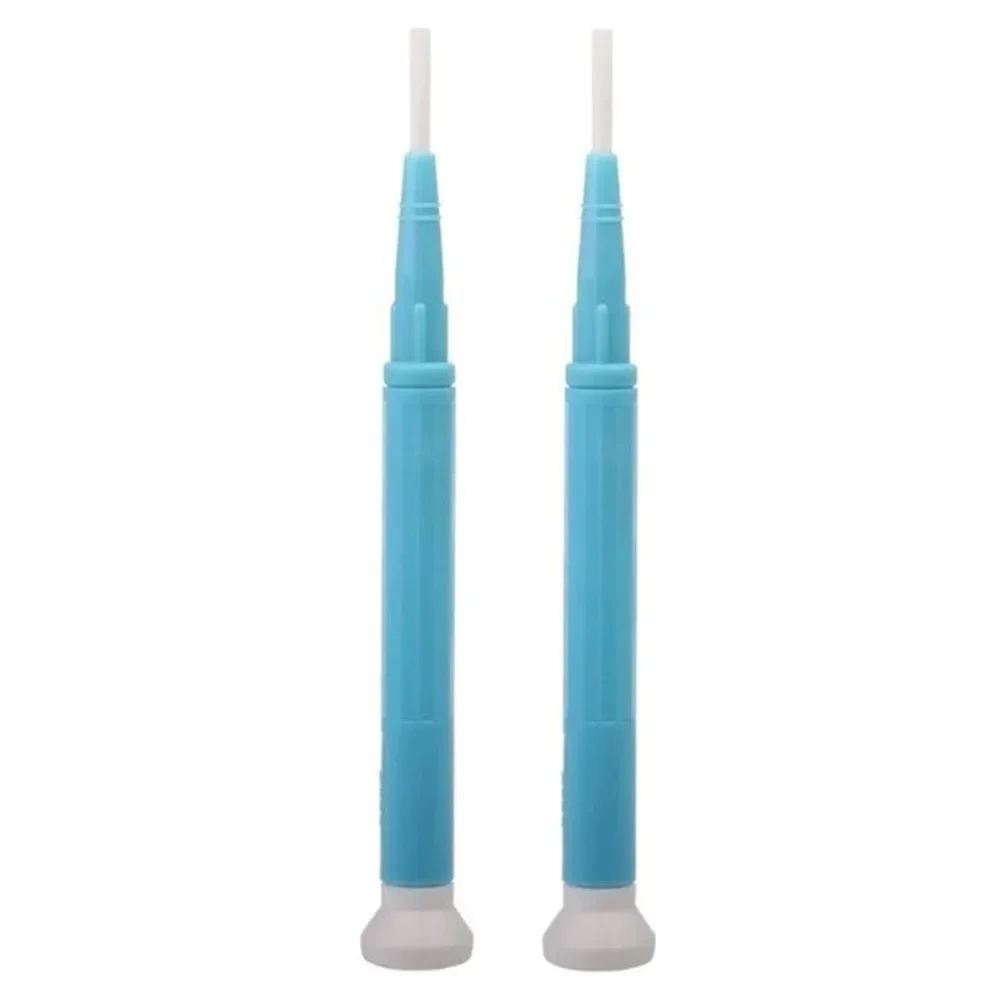 2pcs Ceramic Screwdriver Antistatic Non-magnetic 1.8 X 0.4mm/2.6 X 0.4mm Flat Point Slotted Screwdriver CD-20 CD-25