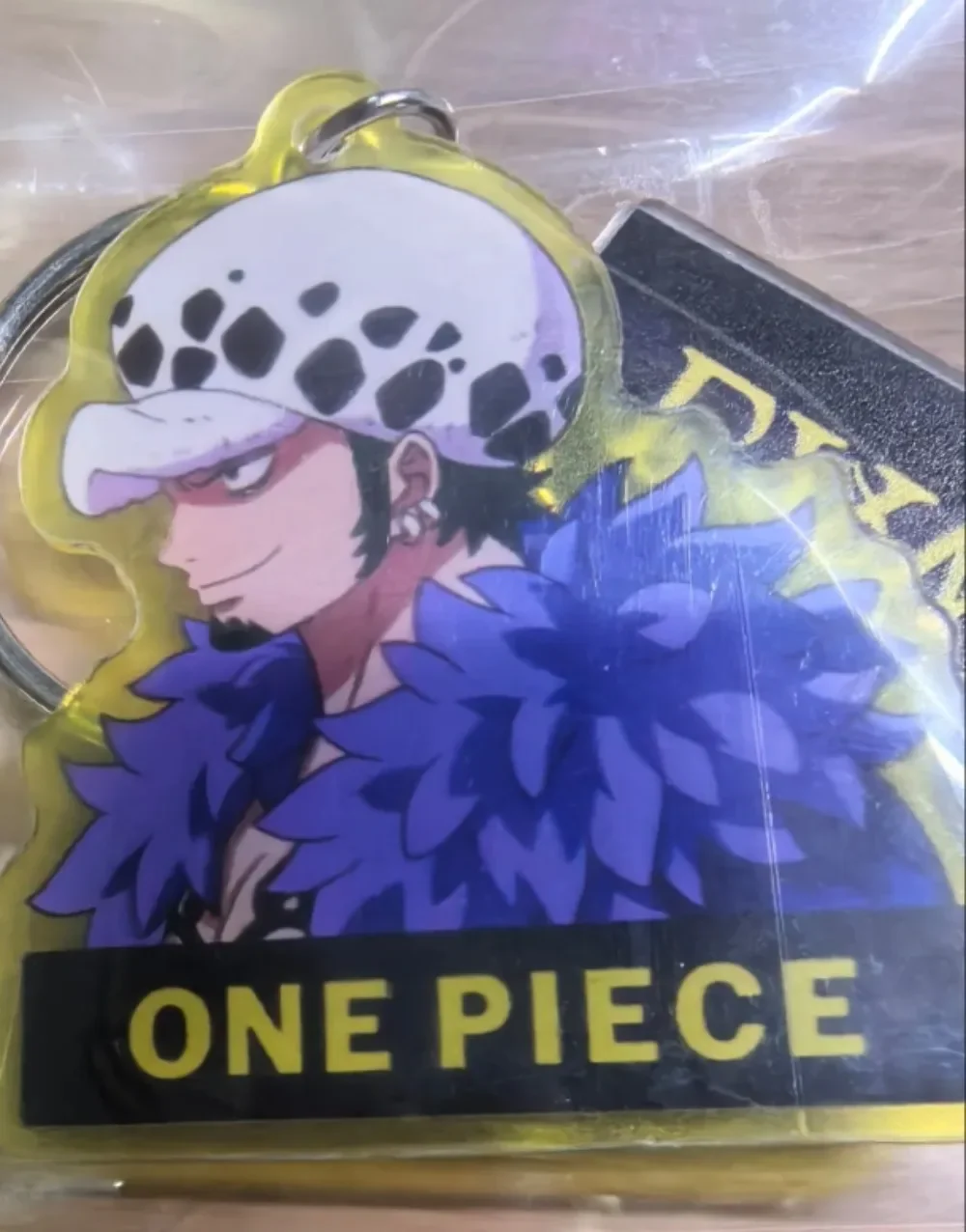 One Piece Acrylic keychain Trafalgar Law cartoon accessory bag car key decoration, anime-related gift 2026 - view 3