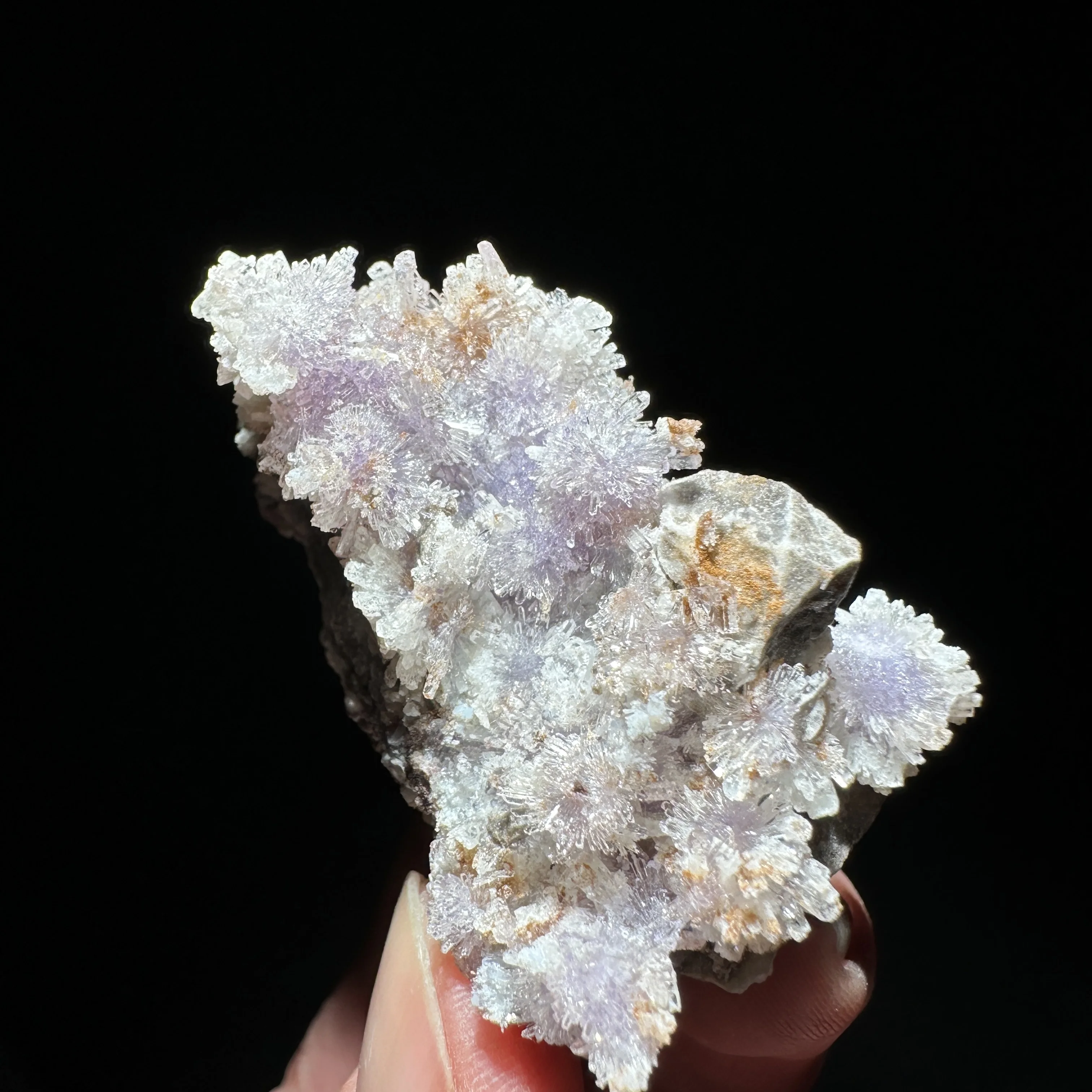 

Natural Raw Stone Creedite Quartz Crystal Mineral Specimen Rock Home Decoration Gift Healing