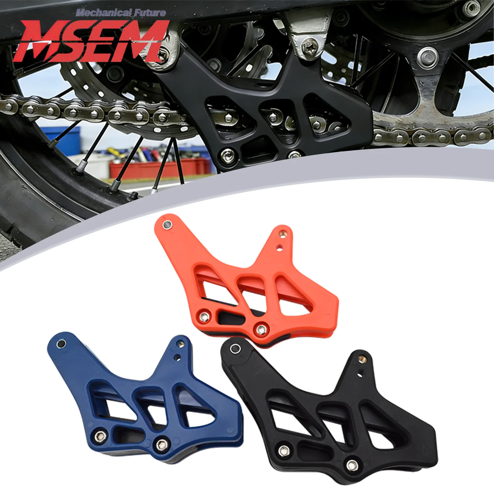 Protetor de Guia de Corrente para Motocicletas HUSQVARNA 85-450 TC TE FE TX FX e KTM SX EXC EXC-F XC XC-F XCF-W 690 ENDURO R/ABS