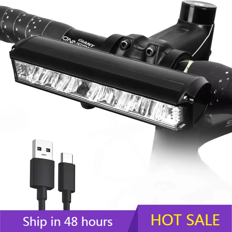 

POWER LEAPRoad Bike 8000mAh 3250 Lumen High Brightness Mtb Cycle Rechargeable Usb Handlebar Light Bicycle Led Light