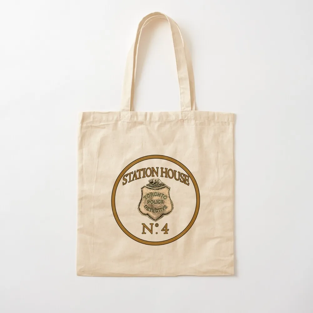 Station House No. 4 , A Canadian Institution. Tote Bag Canvas shoulder bag Shopper bag Women's shopper Women's bags