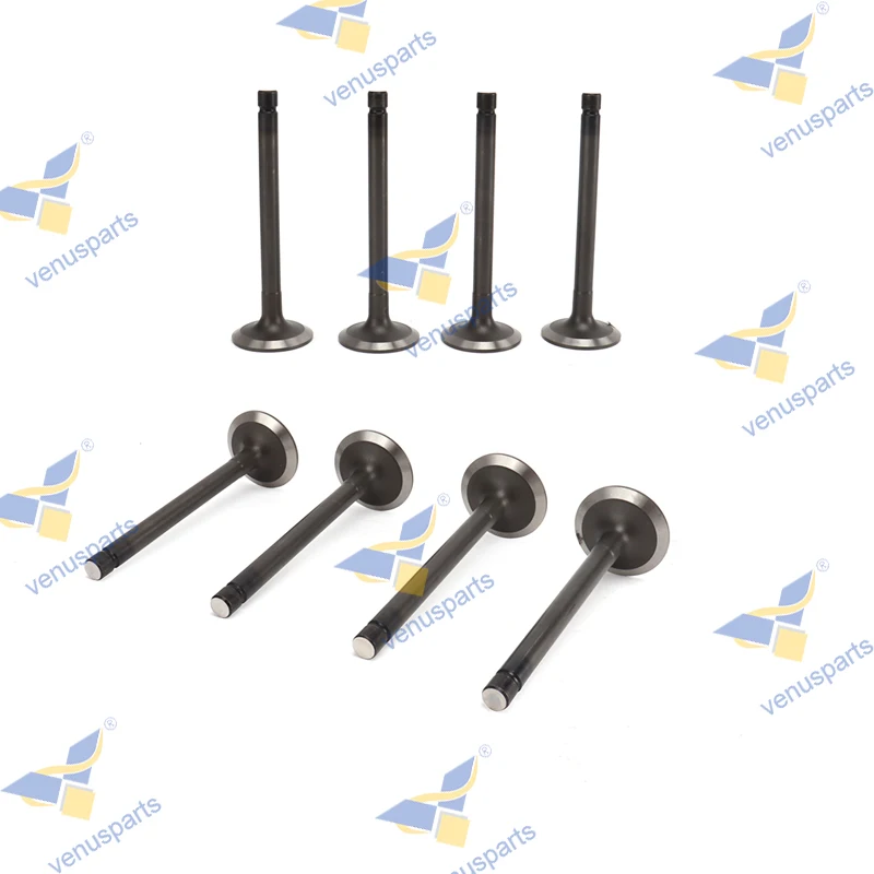 Valve Kit For Yanmar 4TNE94 4TNE98 4TNE92 4D94E 4D98E Intake Valve 129900-11100 Exhaust129900-11110 41*8*115/60 35*8*114/45