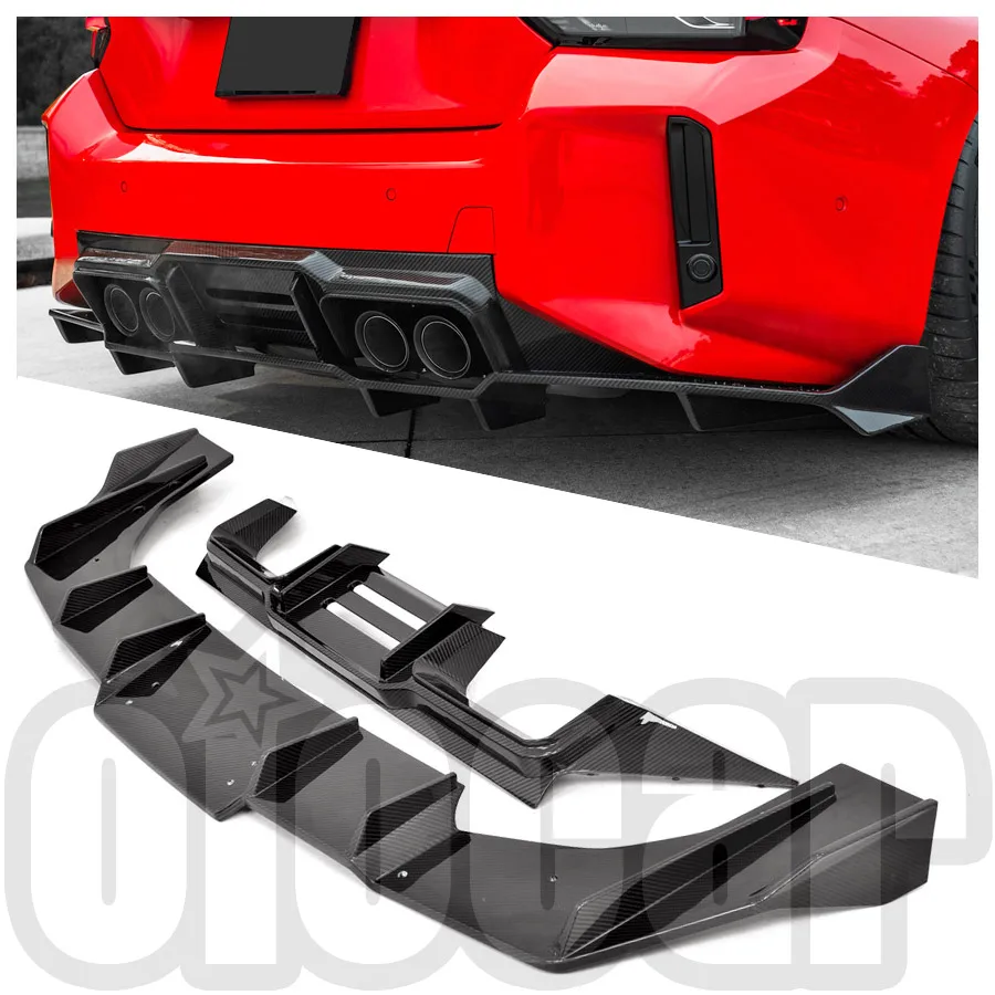 

OiOMOTORS GTS Style Pre-preg Dry Carbon Rear Diffuser 2PCS for BMW G87 M2