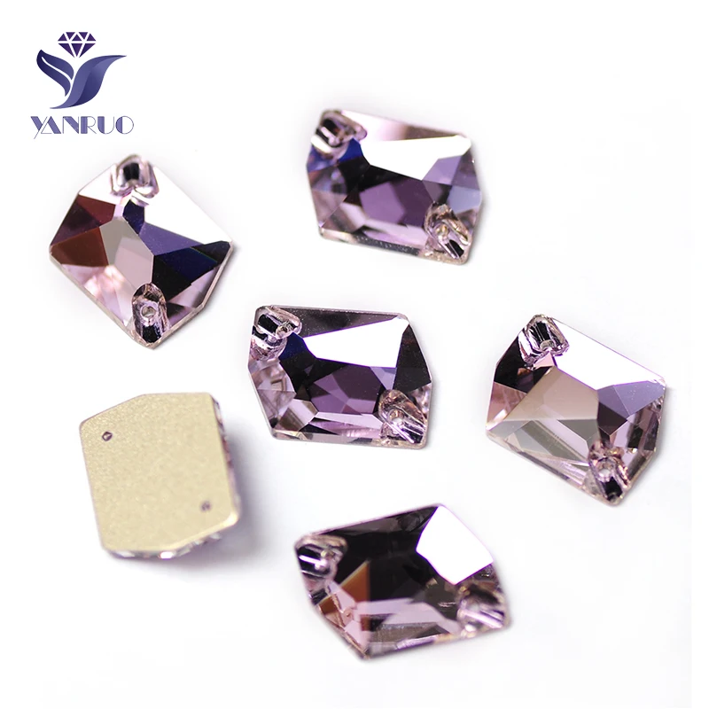 YANRUO 3265 Cosmic Flat Back Naai Kristallen Stenen Naaien Glas Strass DIY Losse Strass Voor Jurk