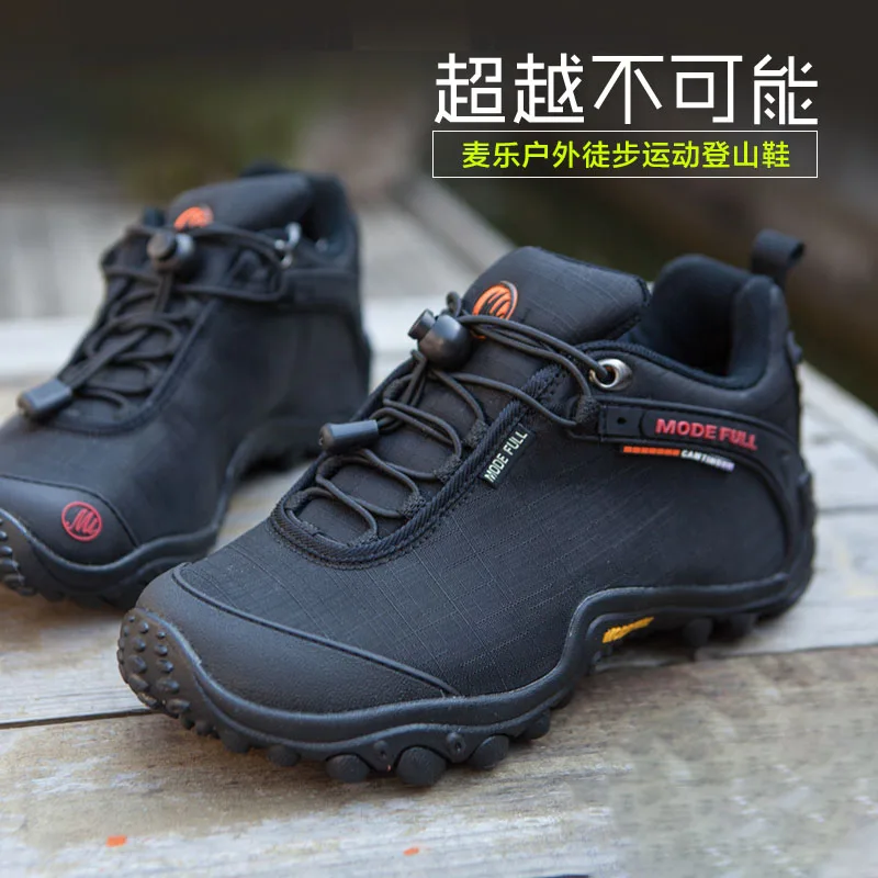 Men's Outdoor Hiking Boots Unisex Comfortable Anti-Slip Walking Shoes All-Terrain Sports Hiking Boots Walking Shoes