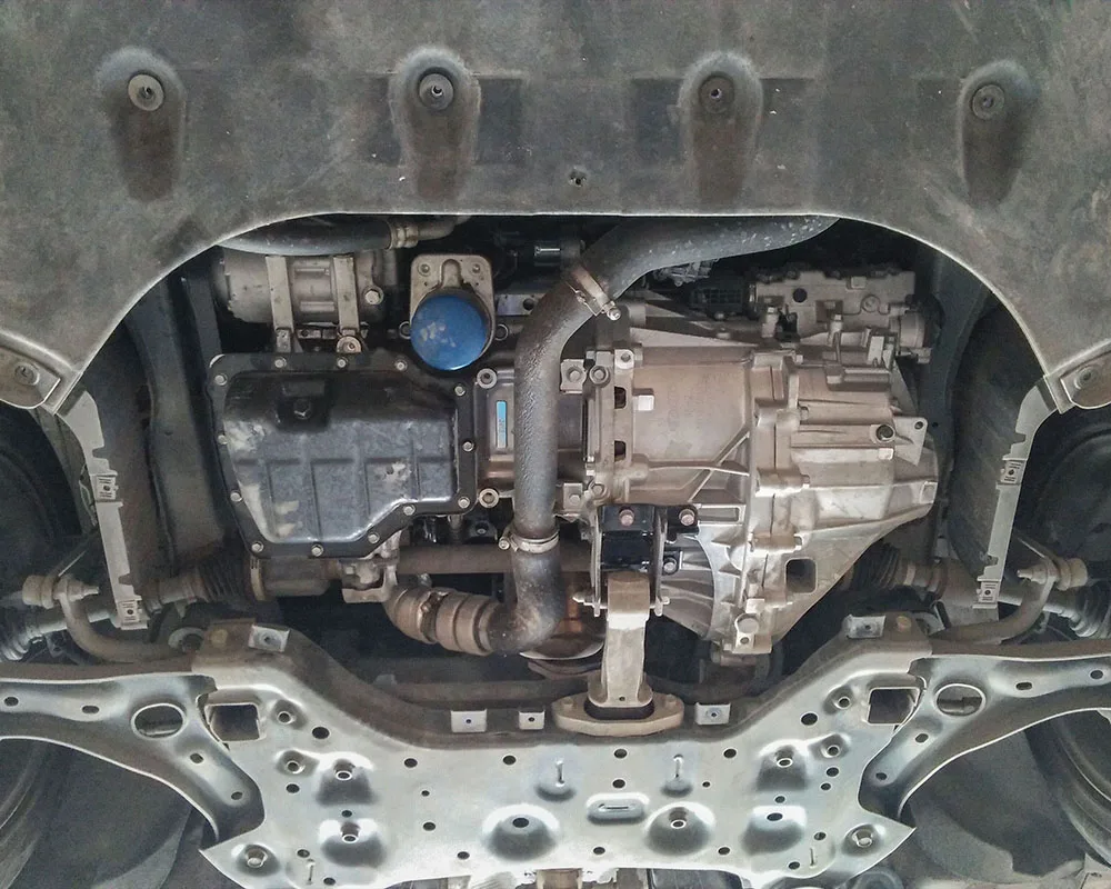 기아 K5 2016 2017 2018 2019 2.0L 1.6T용 블랙 엔진 하부 가드 플레이트 스플래시 쉴드 머드 펜더 커버 머드가드 프로텍터