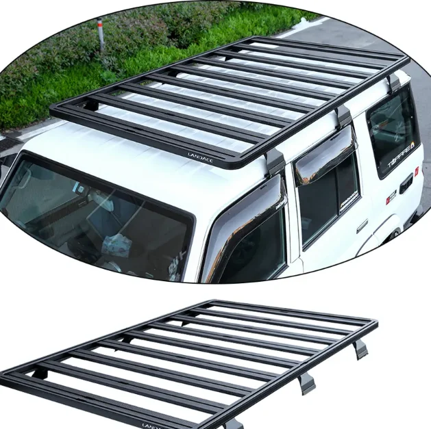 YHS-RR-001 Car Roof Luggage Rack Cross Bars Mount Aluminum Alloy   Racks