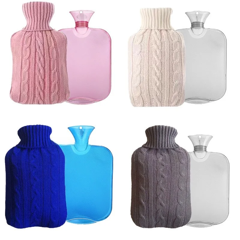 

Классическая 2000 мл Thiened прозрачная бутылка для горячей воды из ПВХ, взрывозащищенная, для домашнего использования, теплая, для зимнего сезона