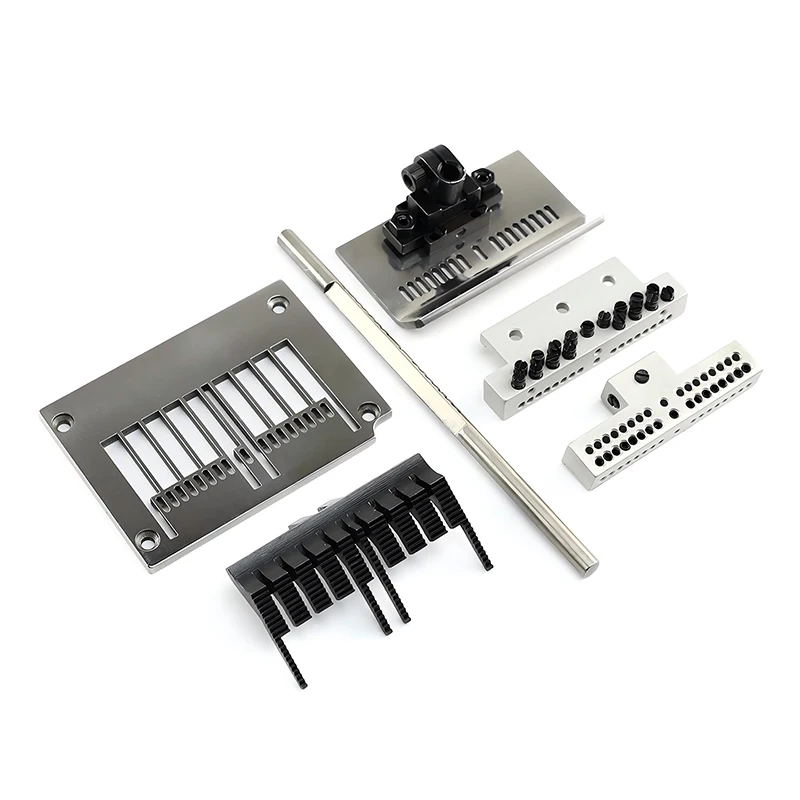 

1404P 1/8x17Needle Gauge Set For Kansai DFB-1404P 1417P Multi-Needle Sewing Machine Fit Seventeen Needle