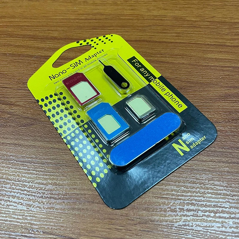 Адаптер для SIM-карты, 5 в 1, 2 шт.