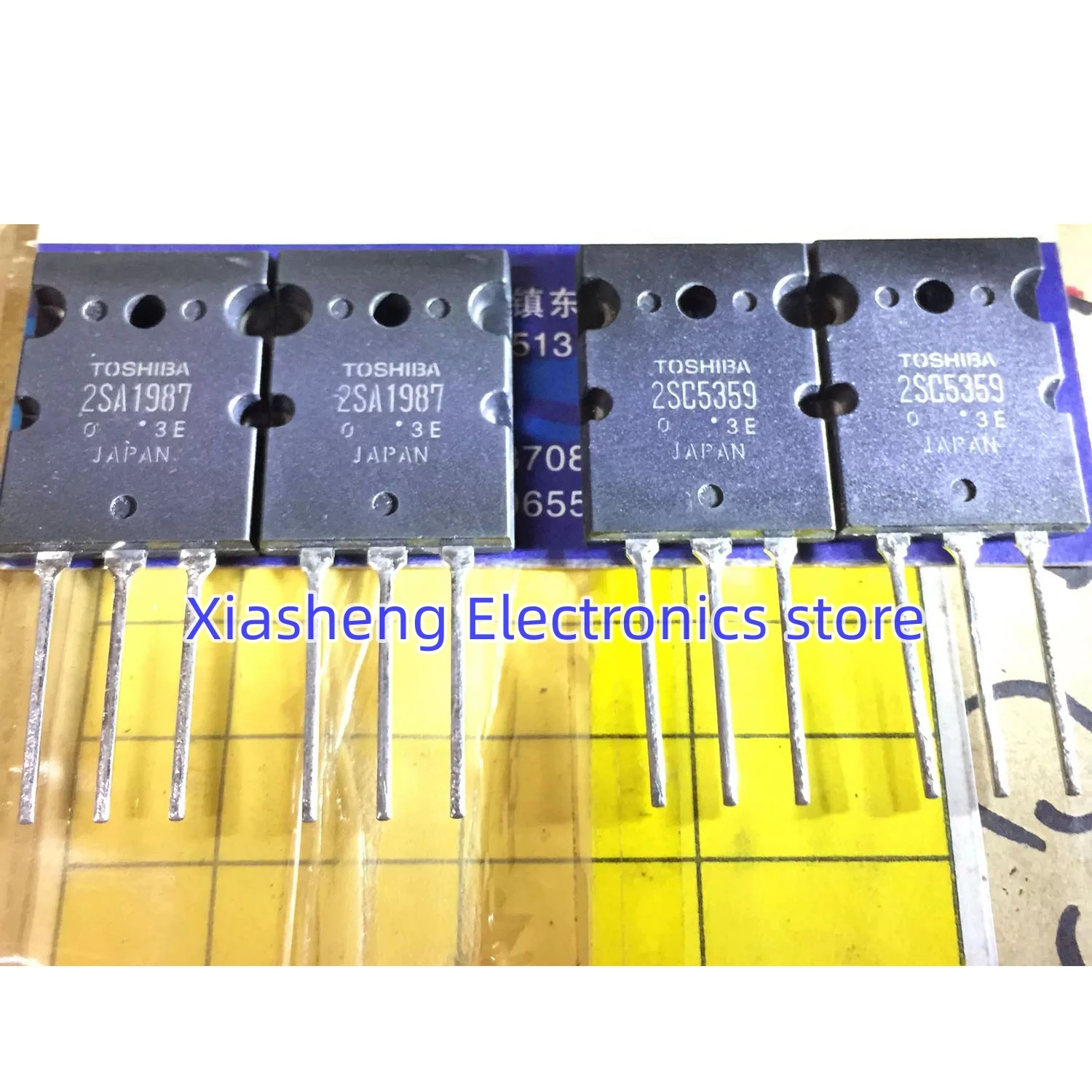 New Original 2Pairs 2SA1987 A1987 + 2SC5359 C5359 TO-264 Transistor In Stock Good Quality