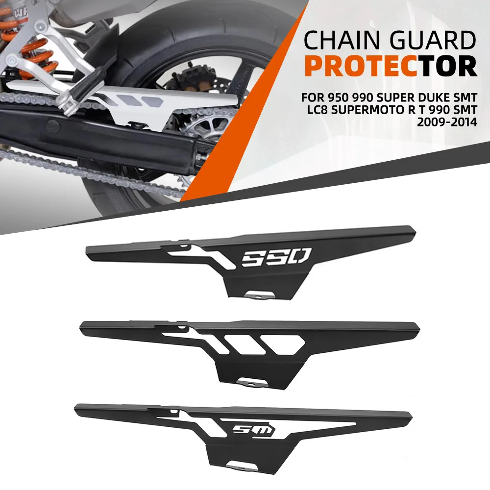 

Rear Fender Mudguard Chain Guard Protector Sprocket Frame Cover For 950 990 Super Duke SMT LC8 Supermoto R T 990 SMT 2009-2014