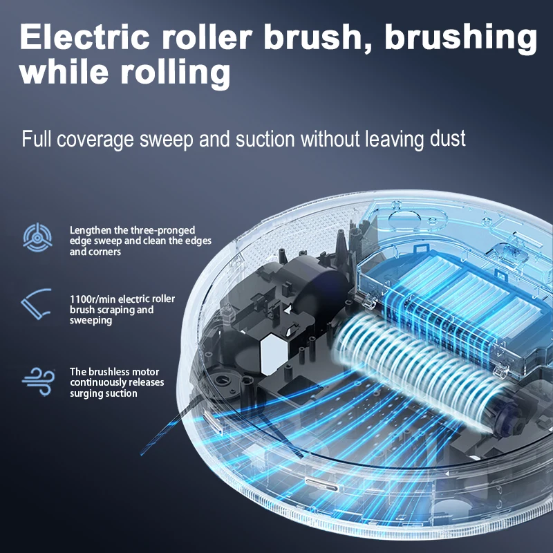 Global Version Arnagar S10 Robot Vacuum Cleaner Auto Empty Dust Collection Sweep&Mop 4000Pa 2600mAh Low Noise APP Control