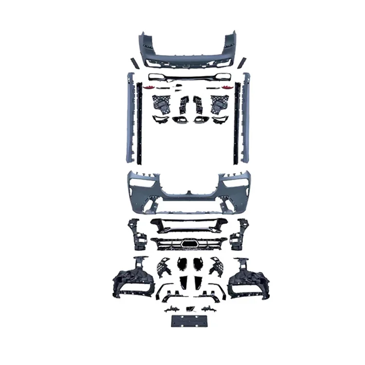 New High Quality For X7 G07 LCI MT Style Body Kit Grille Front/Rear Bumper Diffuser Plug Play Bolt-On Retrofit/Upgrade For 2023