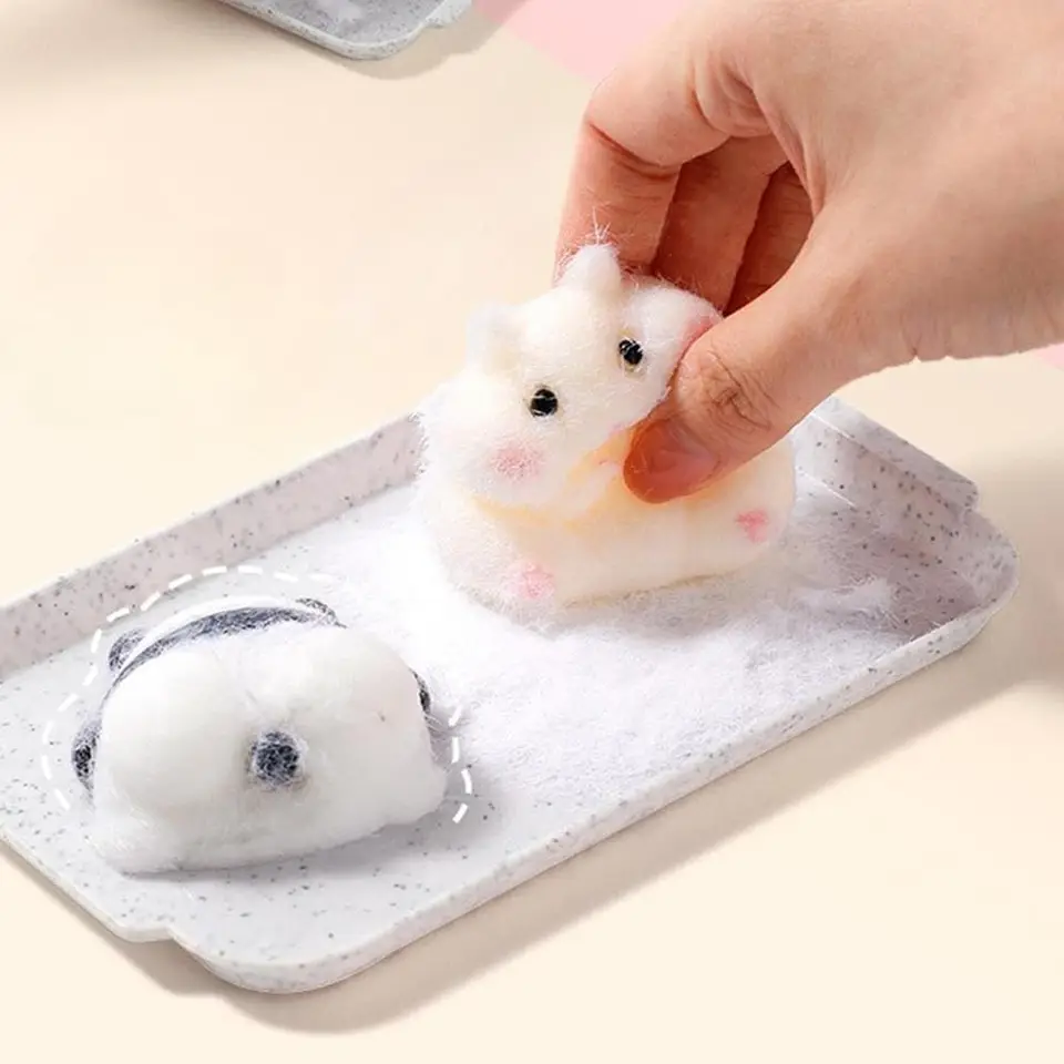 DIY スクイーズおもちゃキット 自分だけのスクイーズを作る 動物ミニ