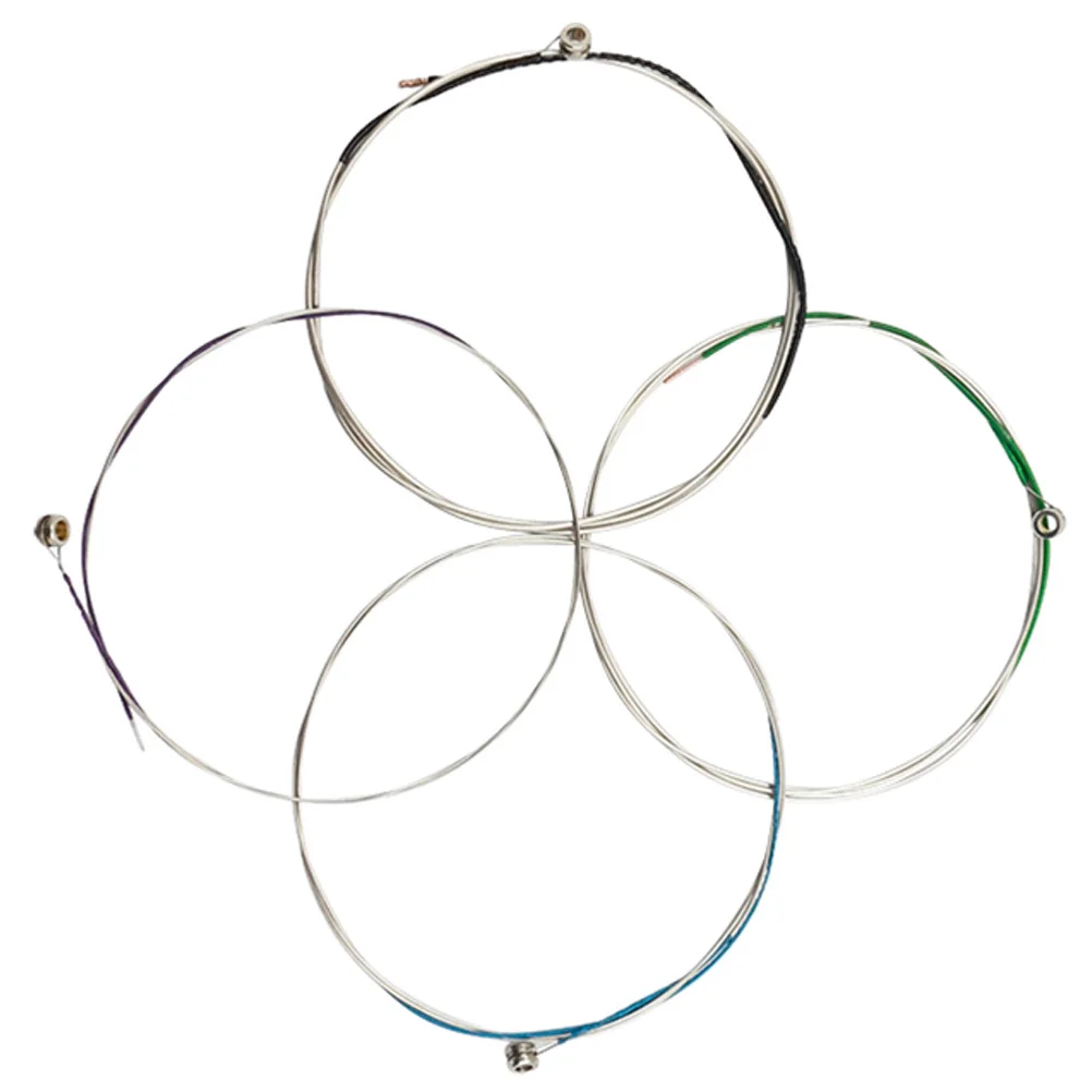 

4Pcs Steel Viola Strings Metal String for Professional Durability Clear Sound Ideal Replacement Gift