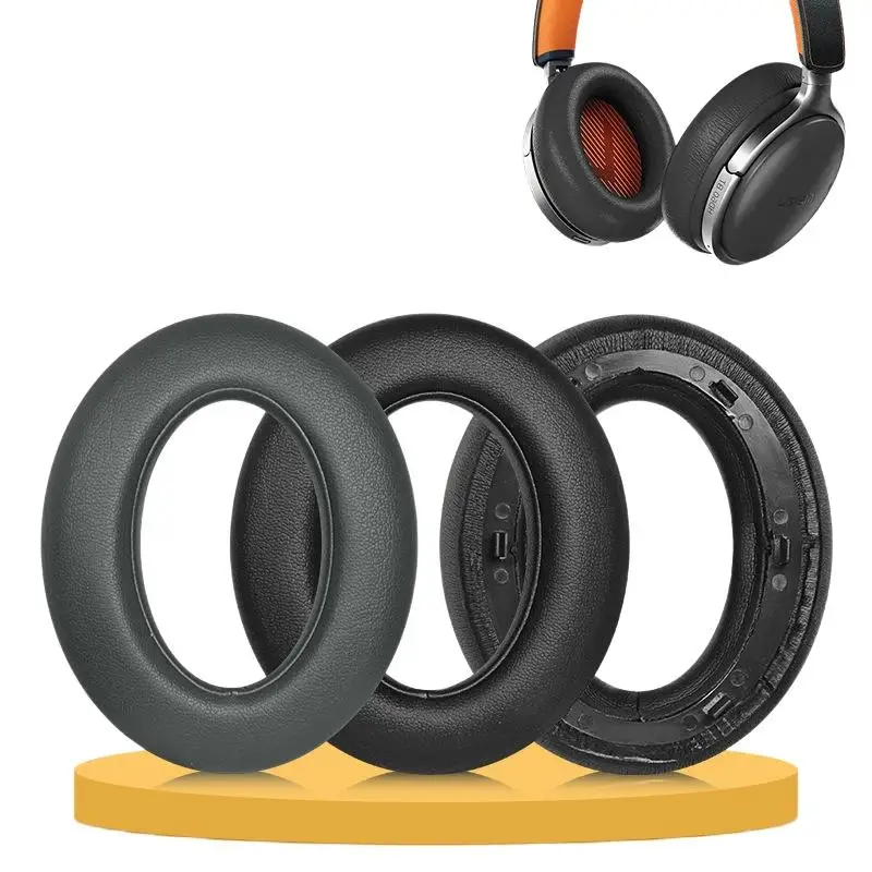 Comfort Sponge Ear Pads Headphone Replacement Cushion Earpads Compatible With Meizu HD60 Over Ear Bluetooth Headset Spare Parts