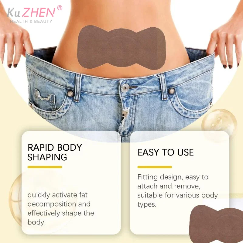 

10Pcs Body Shaping Patches Fast Burning Fat Lymphatic Patches Improve Stomach Belly Slimming Sticker Female Male Reduce Swelling