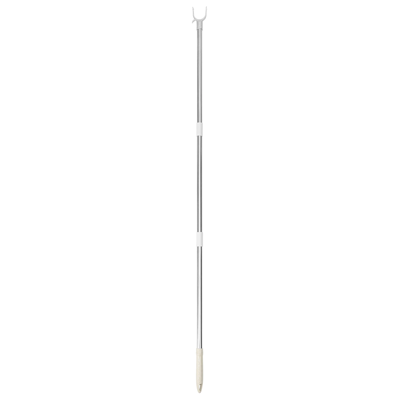 

Stainless Steel Clothes Rod 131cm Splicing Drying Pole for Wardrobes Ceilings Adjustable Home Storage Practical Tool