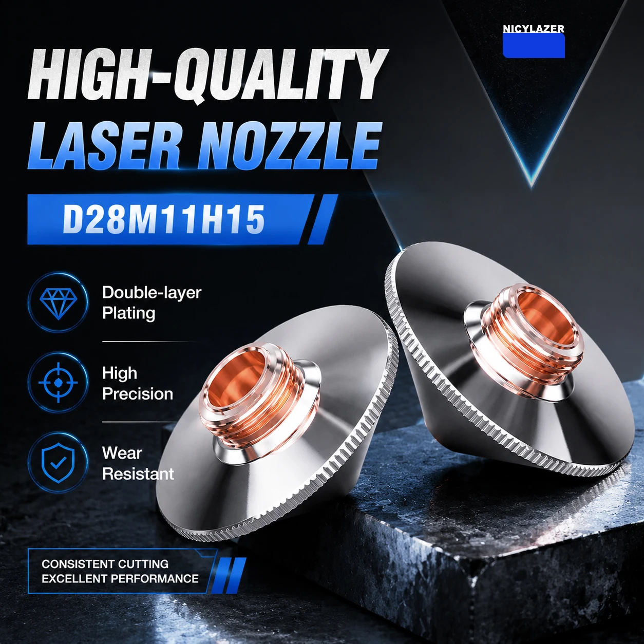 buse-laser-double-couche-haute-vitesse-d28-m11-h15-piece-de-rechange-pour-machine-de-decoupe-laser-metallique-usinage-de-precision