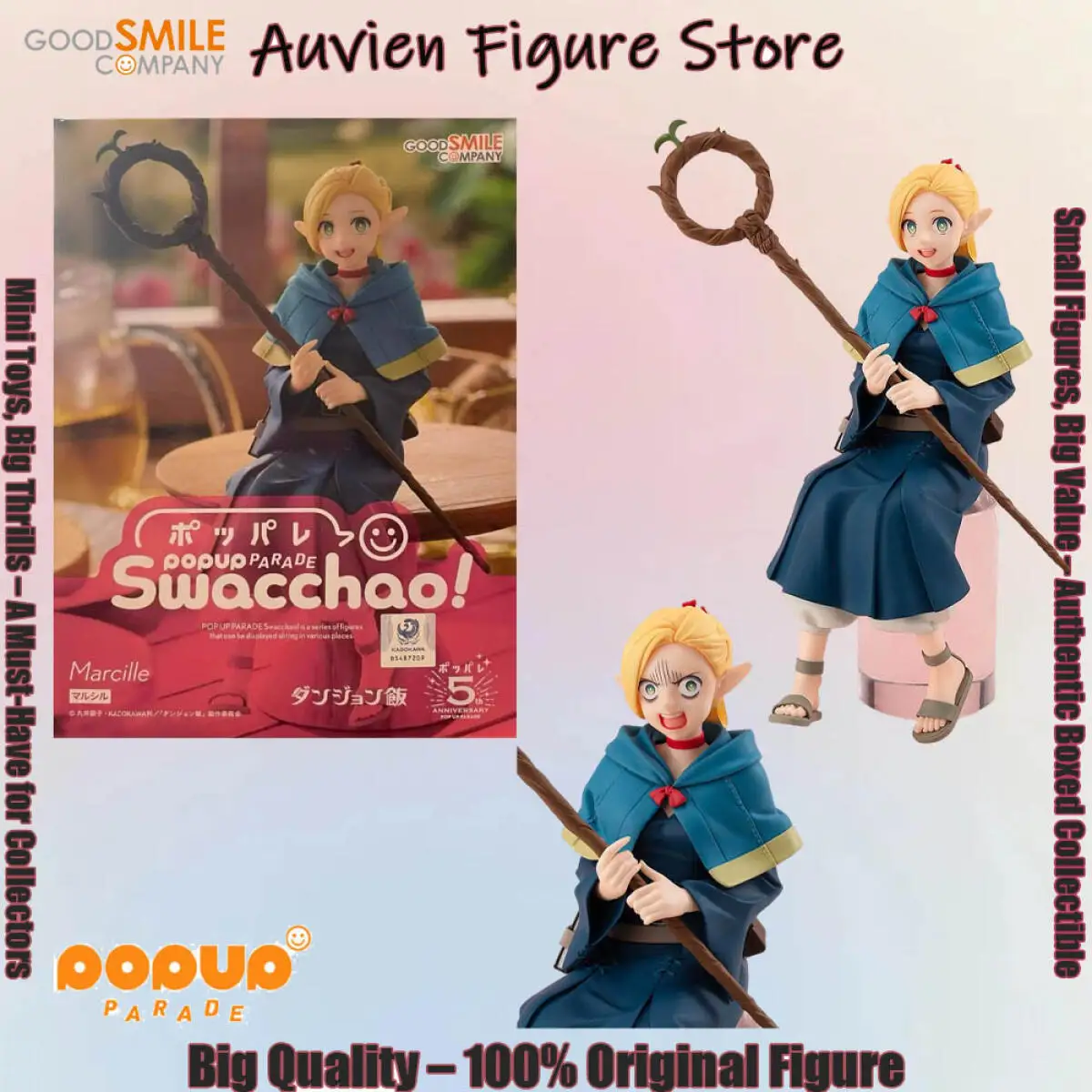 

Officially Licensed Good Smile Pop Up Parade Marsilla Figure Animer Delicious In Dungeon Crossroad Character Model