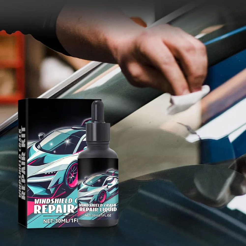 طقم تصليح رقاقة الزجاج الأمامي إصلاح الزجاج السريع السائل إصلاح زجاج السيارة الغراء الزجاج الأمامي طقم إزالة الخدوش أداة إصلاح زجاج السيارة #3